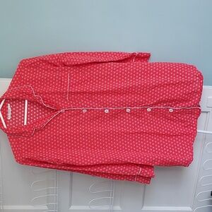 Roller Rabbit Heart Sleep Shirt Dress